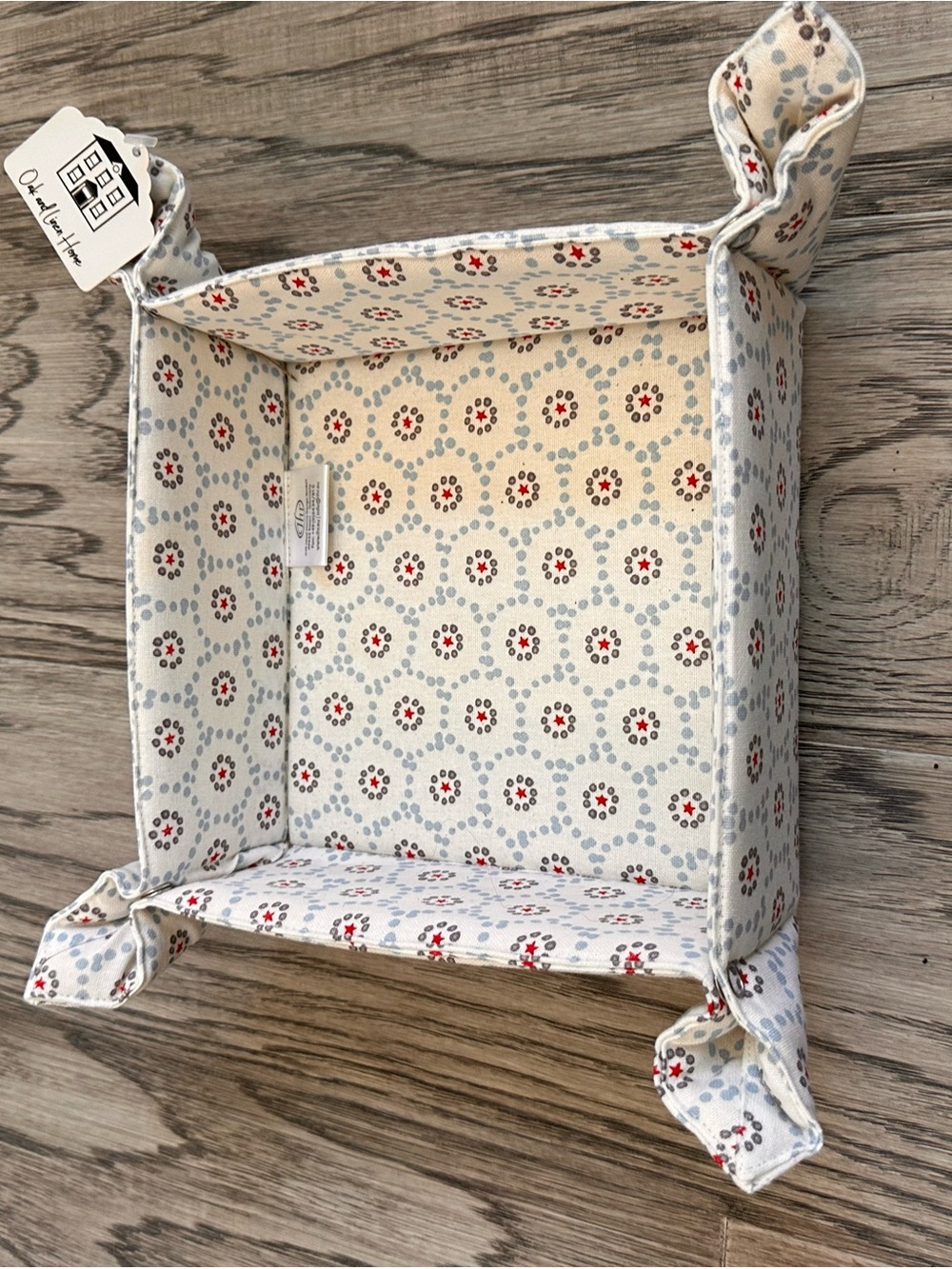 Fabric Catchall Tray by - Nordic Floral
